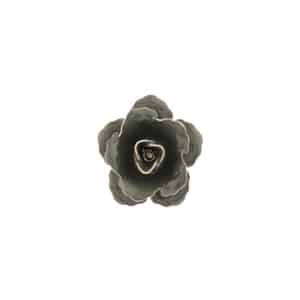 Grey Rose Lapel Pin