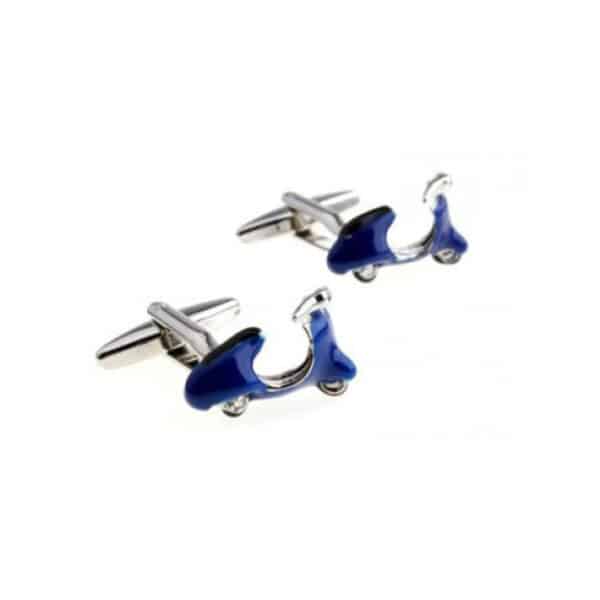 Scooters - Blue Cufflinks