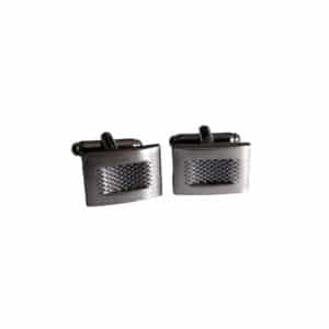 Brushed Mesh Cufflinks