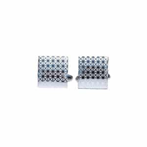 Laser Diamond Cufflinks