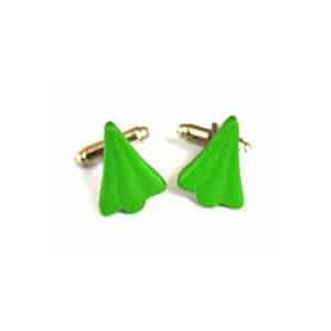 Jet Planes Lime Cufflinks