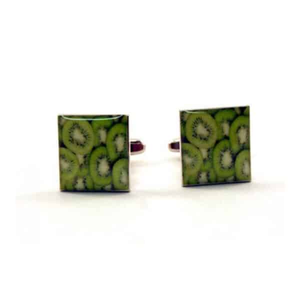 Kiwifruit Cufflinks