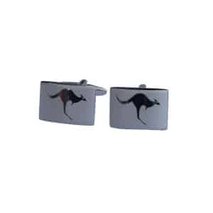 Laser Kangaroo Cufflinks