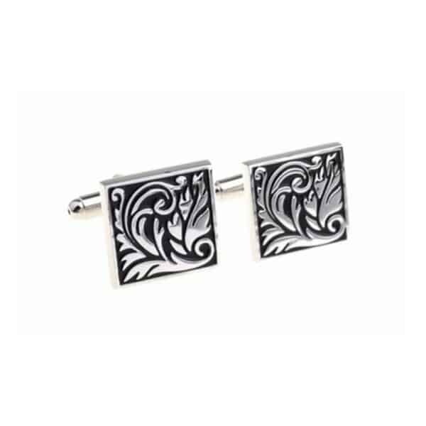 Modern Floral Cufflinks