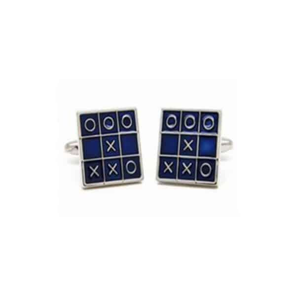 Noughts & Crosses Cufflinks