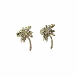 Silver Palm Tree Cufflinks