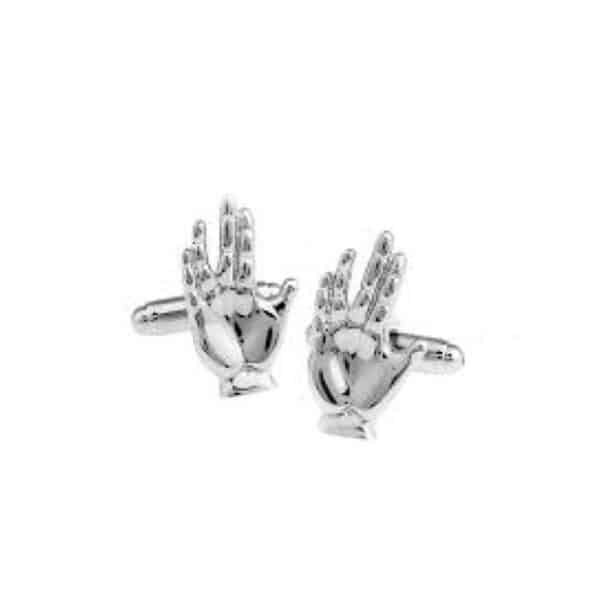 Palm Hand Cufflinks