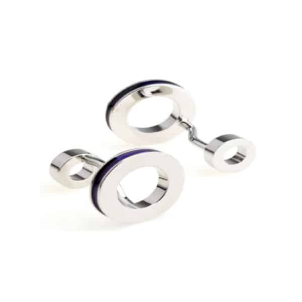 Purple Inlay Cufflinks