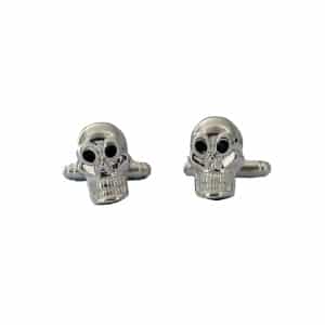 Silver Skull Cufflinks