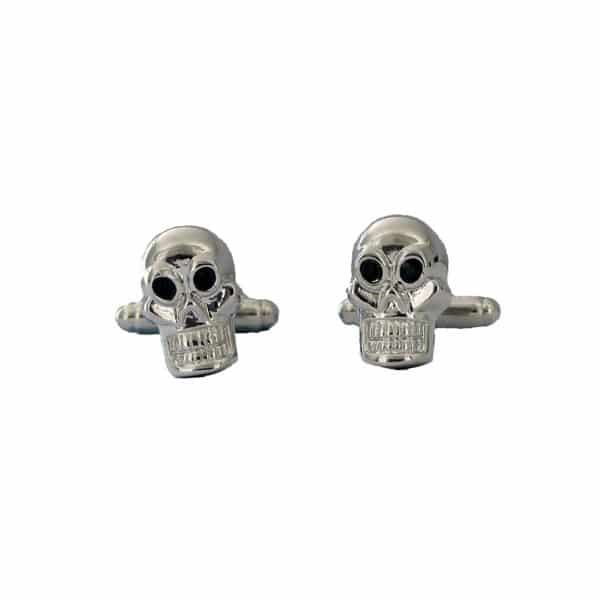 Silver Skull Cufflinks