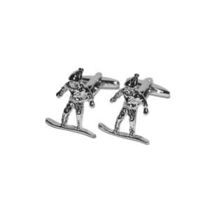 Snowboader Cufflinks