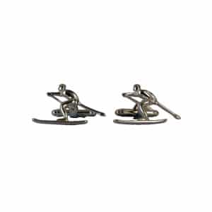 Snow Skiing Cufflinks