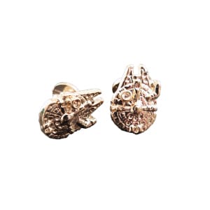 Star Wars Ship Cufflinks - Silver