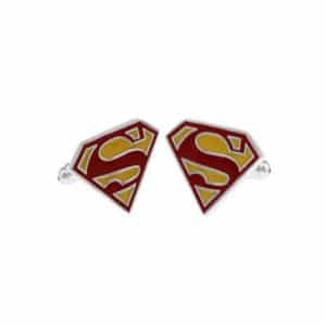 Yellow Superman Cufflinks