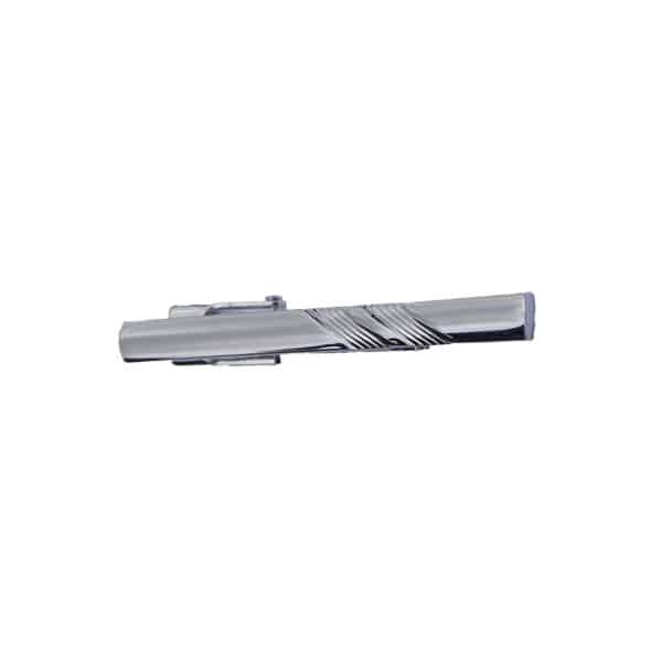 Diagonal Scroll Tie Clip