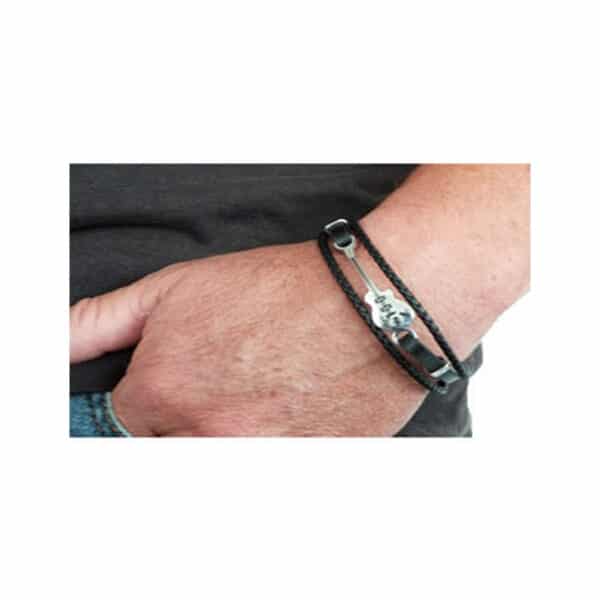 Guitar Leather Bracelet