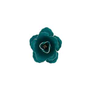 Green Rose Lapel Pin