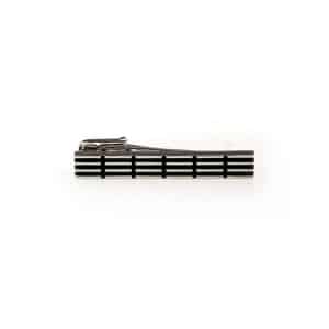 Tie Clip - Black Line