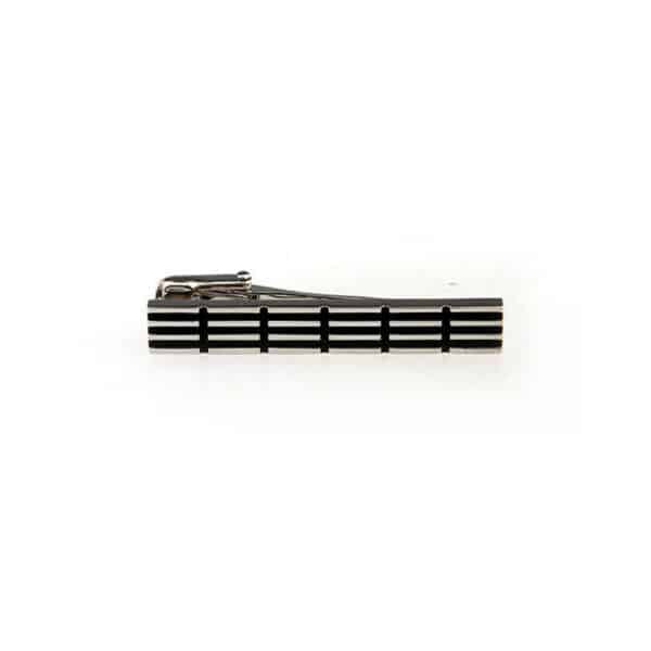 Tie Clip - Black Line