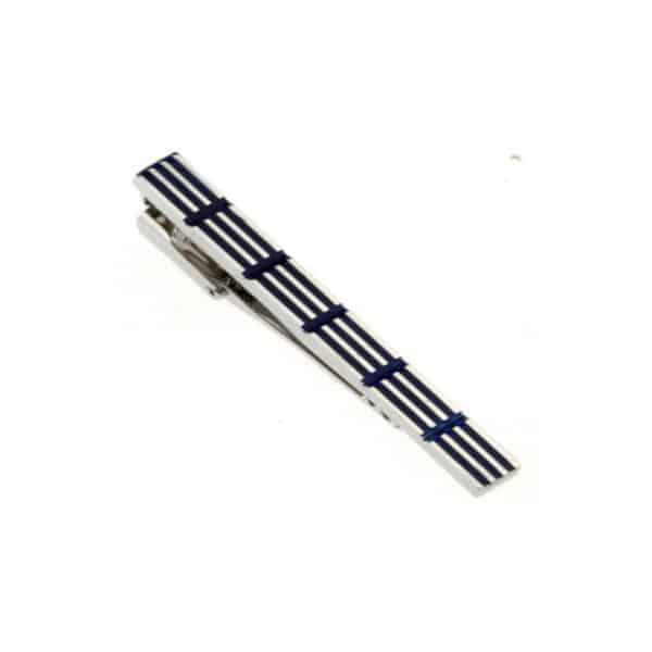 Tie Clip Blue Line